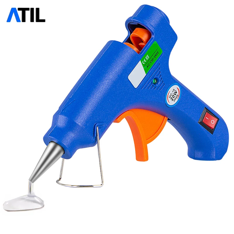 New mini Hot Melt Glue Gun and Glue Stick 7mm 20W 110V-240V DIY Mini Removable Thermo with Holder Electric Heat Gun Repairs Tool
New mini Hot Melt Glue Gun and Glue Stick 7mm 20W 110V-240V DIY Mini Removable Thermo with Holder Electric Heat Gun Repairs Tool