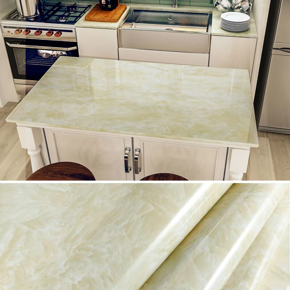 Vinyl Waterproof Imitation Marble Pattern Sticker Self-adhesive Wallpaper Living Room Furniture Renovation Background contact p
Vinyl Waterproof Imitation Marble Pattern Sticker Self-adhesive Wallpaper Living Room Furniture Renovation Background contact p