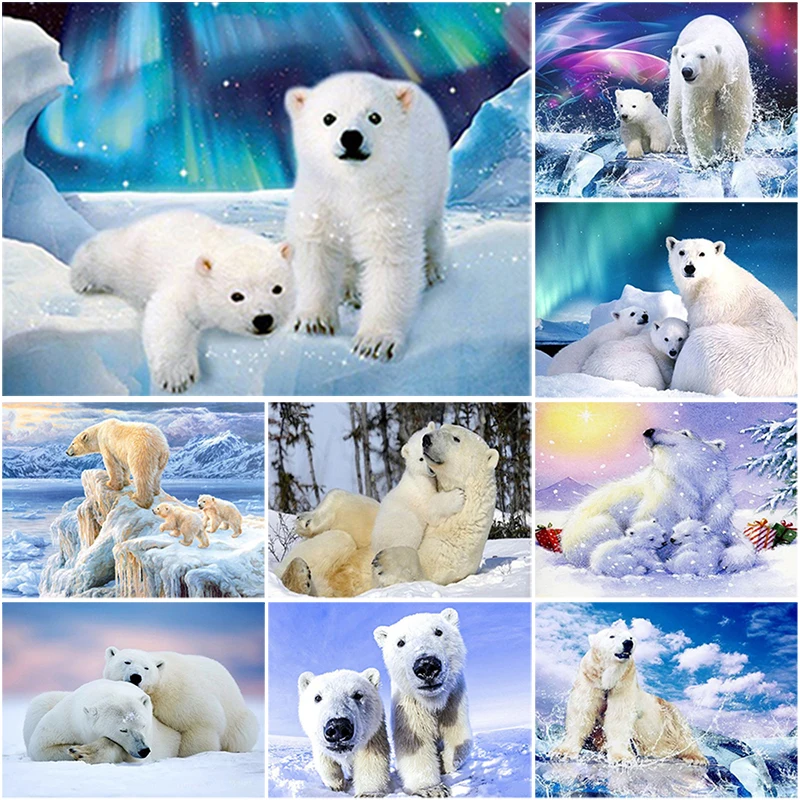 DIY 5D Diamond Painting Bear Diamond Embroidery Full Round Drill Animal Cross Stitch Mosaic Rhinestones Manual Art Gift Decor
DIY 5D Diamond Painting Bear Diamond Embroidery Full Round Drill Animal Cross Stitch Mosaic Rhinestones Manual Art Gift Decor