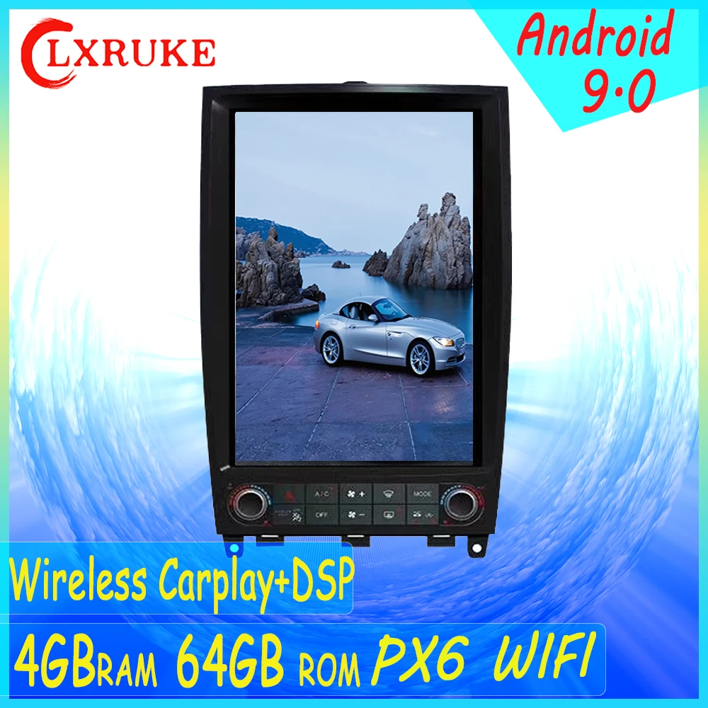 Tesla Screen Android PX6 For Infiniti QX50 EX25 EX35 EX30 EX37 2006-2015 Car multimedia Stereo player DSP CARPLAY Radio GPS Nav
Tesla Screen Android PX6 For Infiniti QX50 EX25 EX35 EX30 EX37 2006-2015 Car multimedia Stereo player DSP CARPLAY Radio GPS Nav