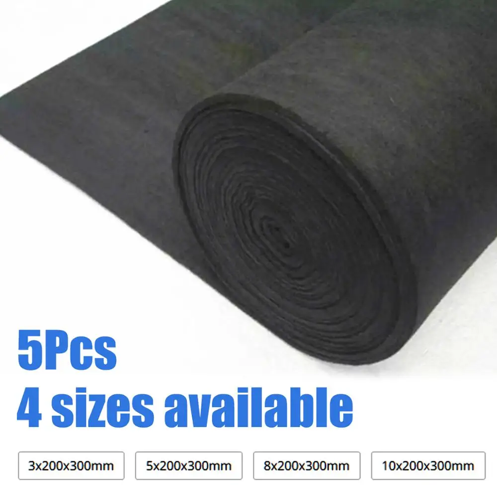 5Pcs New Arrival Soft Graphite Carbon Felt High Temperature Carbon Fiber For Contamination Adsorption Cleaning
5Pcs New Arrival Soft Graphite Carbon Felt High Temperature Carbon Fiber For Contamination Adsorption Cleaning