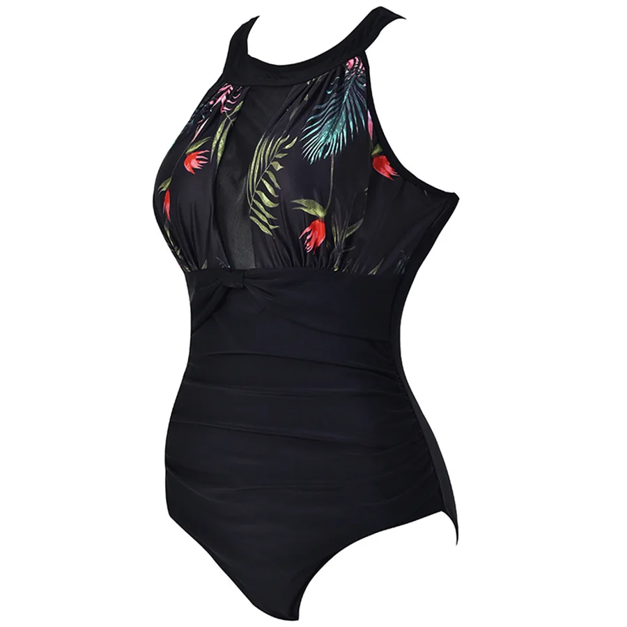 2020 New Solid Sexy Slim Swimsuit Women's One Piece High Neck V-Necktie Mesh Pleated Swimwear Covering Meat Skinny Suit
2020 New Solid Sexy Slim Swimsuit Women's One Piece High Neck V-Necktie Mesh Pleated Swimwear Covering Meat Skinny Suit