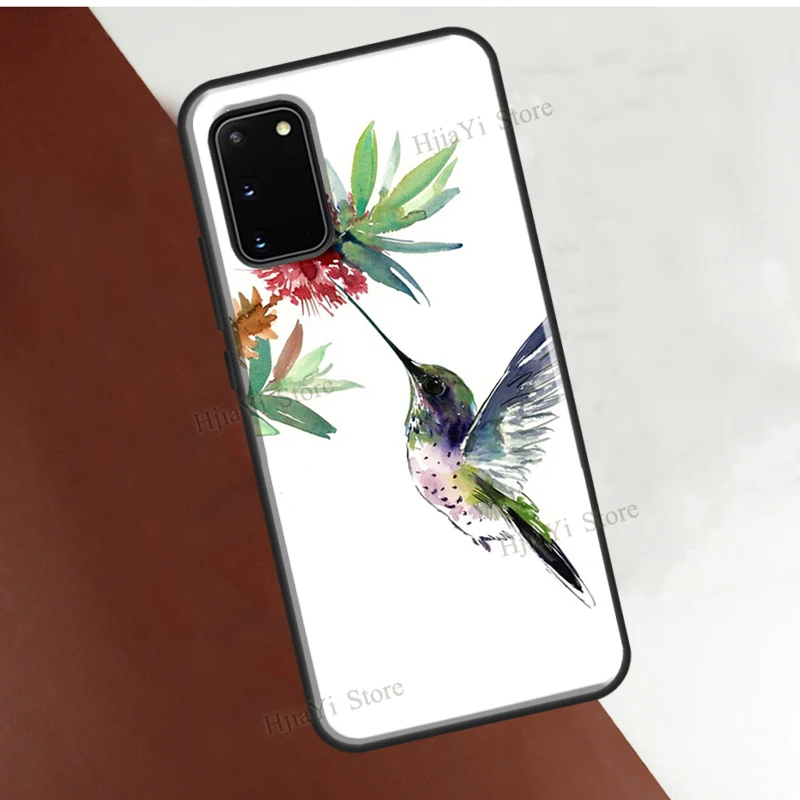 Чехол Hummingbird для телефона Samsung Galaxy S21 S20 Ultra S8 S9 S10 Plus Note 10 20 9 FE | Мобильные телефоны и