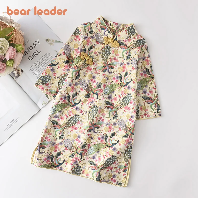 Bear Leader New Floral Baby Qipao Girl Dress Chi-Pao Cheongsam Christmas Chinese Kids Lace Dresses Girls Clothing Princess Dress
Bear Leader New Floral Baby Qipao Girl Dress Chi-Pao Cheongsam Christmas Chinese Kids Lace Dresses Girls Clothing Princess Dress