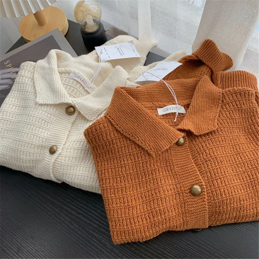 Autumn Vintage Sweater Cardigan Women Long Sleeve Knitted Cardigans Korean Fashion Casual Knitwear Pullover Female Tops 2021
Autumn Vintage Sweater Cardigan Women Long Sleeve Knitted Cardigans Korean Fashion Casual Knitwear Pullover Female Tops 2021