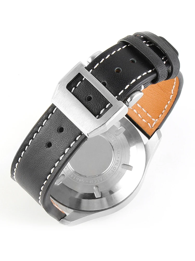 20mm 22mm Calf Leather Military Screw WatchBand for IWC Mark 18 Big Pilot Watch Strap Men Bracelet Belt Deployment Buckle Tools
20mm 22mm Calf Leather Military Screw WatchBand for IWC Mark 18 Big Pilot Watch Strap Men Bracelet Belt Deployment Buckle Tools