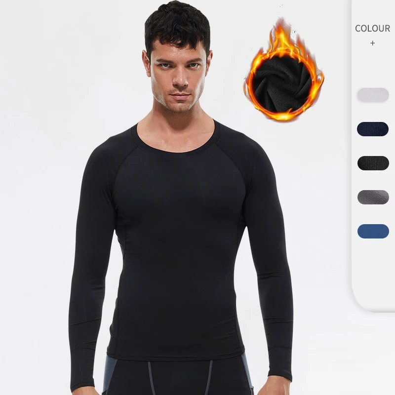 Winter Thin Fleece Long Sleeve Running T-shirt Gym Clothes for Men Sports Top Men Fitness Bodybuilding Jogging Cycling Jerseys
Winter Thin Fleece Long Sleeve Running T-shirt Gym Clothes for Men Sports Top Men Fitness Bodybuilding Jogging Cycling Jerseys