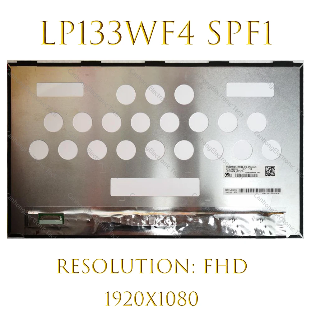 For Dell LG Exact Model LP133WF4 SPF1 FHD 1920×1080 13.3'' IPS LED Screen Panel Replacement
For Dell LG Exact Model LP133WF4 SPF1 FHD 1920×1080 13.3'' IPS LED Screen Panel Replacement
