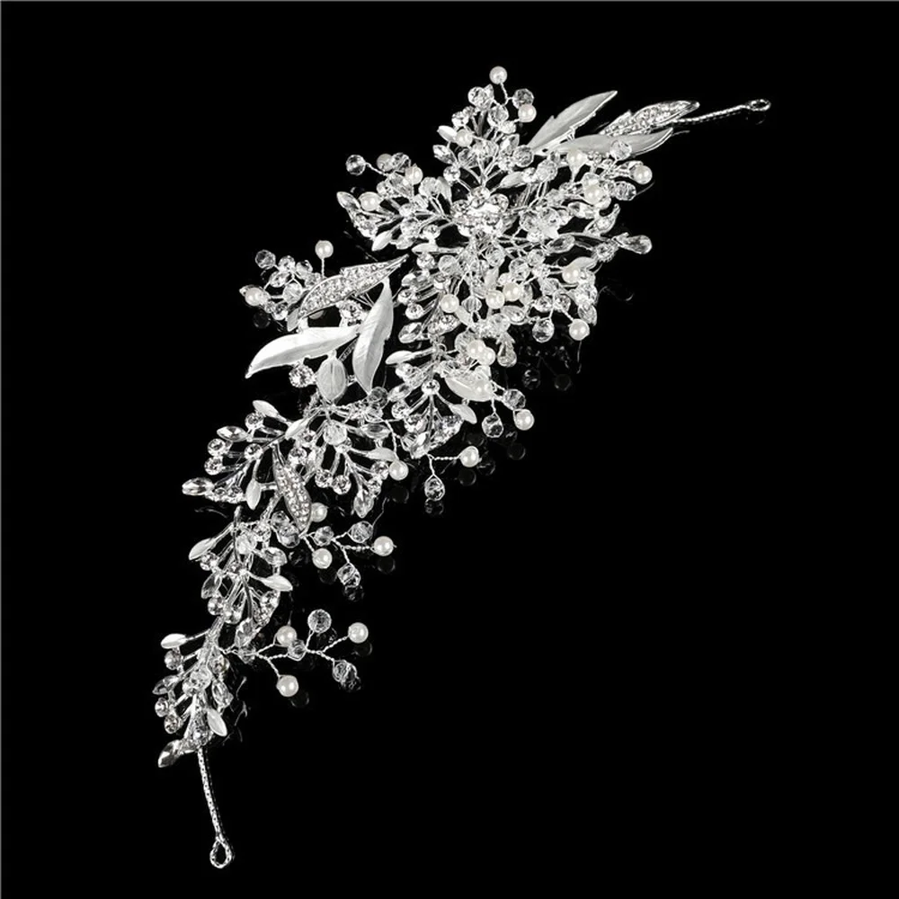 White Petals Elegant Fairy Handmade Crystal Floral Headbands Imitation Pearl Bride Headwear
White Petals Elegant Fairy Handmade Crystal Floral Headbands Imitation Pearl Bride Headwear