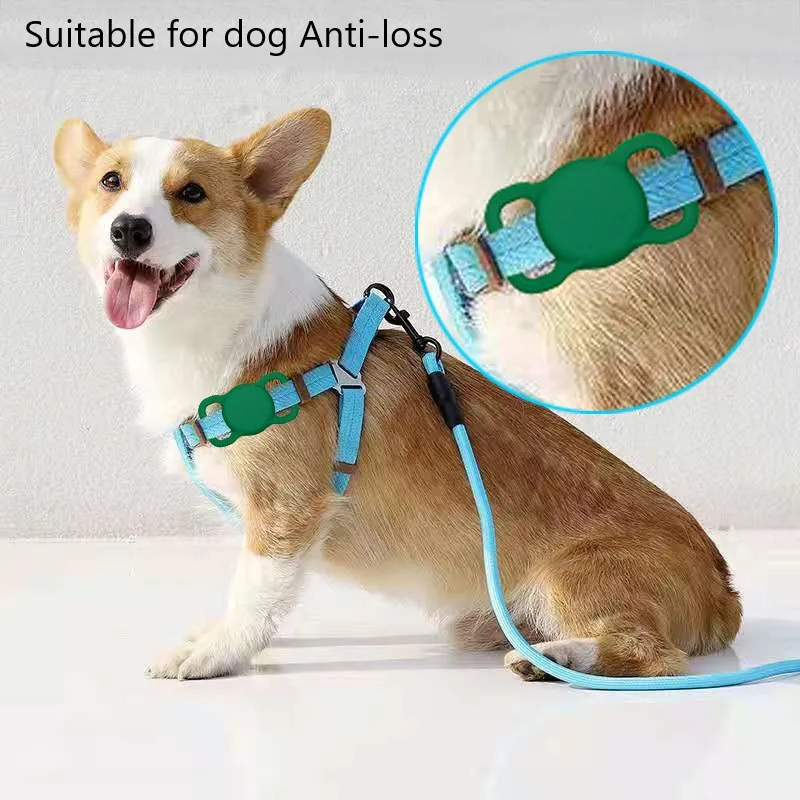 Фото Защитный чехол для этикеток силиконовый отслеживания собак товары домашних