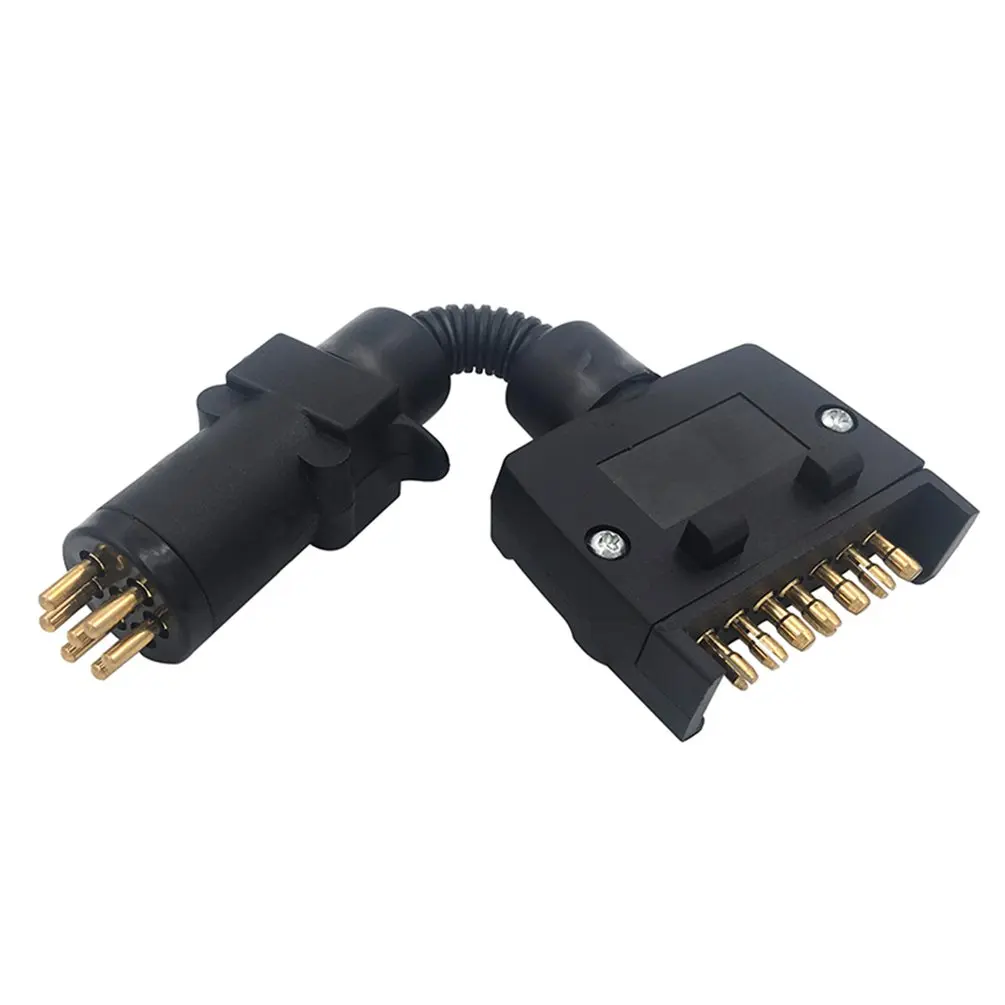 7-Way RV Connector Tester 7-Way Car Truck Trailer Socket Connection Tester RV Blade Electric Wiring Adapter
7-Way RV Connector Tester 7-Way Car Truck Trailer Socket Connection Tester RV Blade Electric Wiring Adapter
