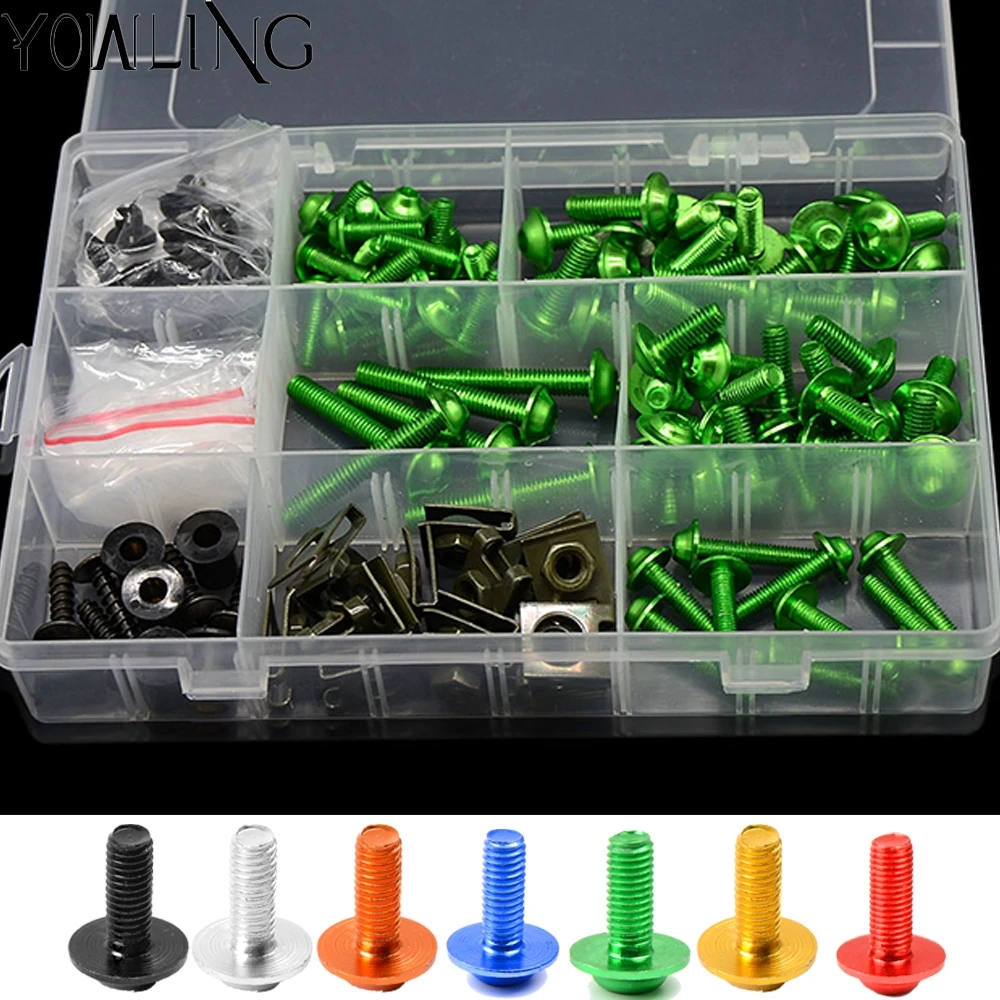 For BMW F800R 2009 2010 2011 2012 2013 2014 2015 2016 Full Fairing Bolts Kit Speed Nuts Motorcycle Side Covering Screws
For BMW F800R 2009 2010 2011 2012 2013 2014 2015 2016 Full Fairing Bolts Kit Speed Nuts Motorcycle Side Covering Screws