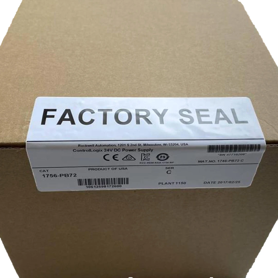 New Original In BOX 1756-PB72 {Warehouse stock} 1 Year Warranty Shipment within 24 hours
New Original In BOX 1756-PB72 {Warehouse stock} 1 Year Warranty Shipment within 24 hours