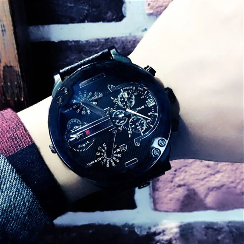 Authentic American Surrogate Shopping Hong Kong Style Large Dial Fashion Trend Steel Belt Quartz Watch Men's DS European and
Authentic American Surrogate Shopping Hong Kong Style Large Dial Fashion Trend Steel Belt Quartz Watch Men's DS European and
