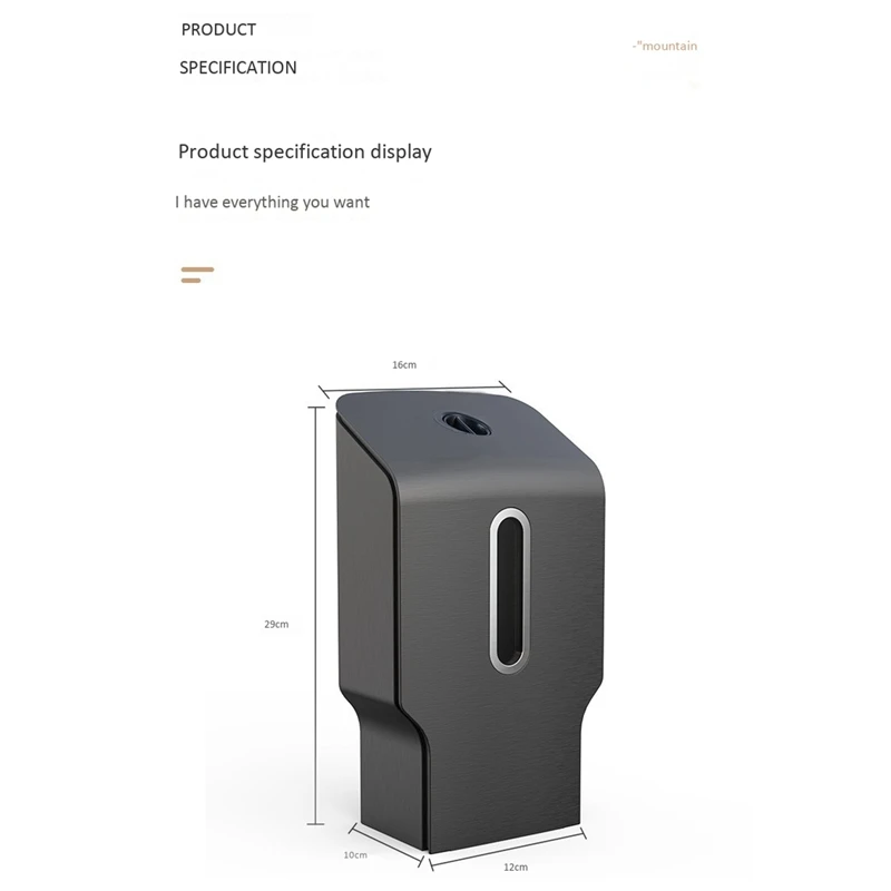 Automatic Induction Soap Dispenser 1200Ml Non-Contact Wall-Mounted Soap Dispenser for , Study, Home, Office
Automatic Induction Soap Dispenser 1200Ml Non-Contact Wall-Mounted Soap Dispenser for , Study, Home, Office