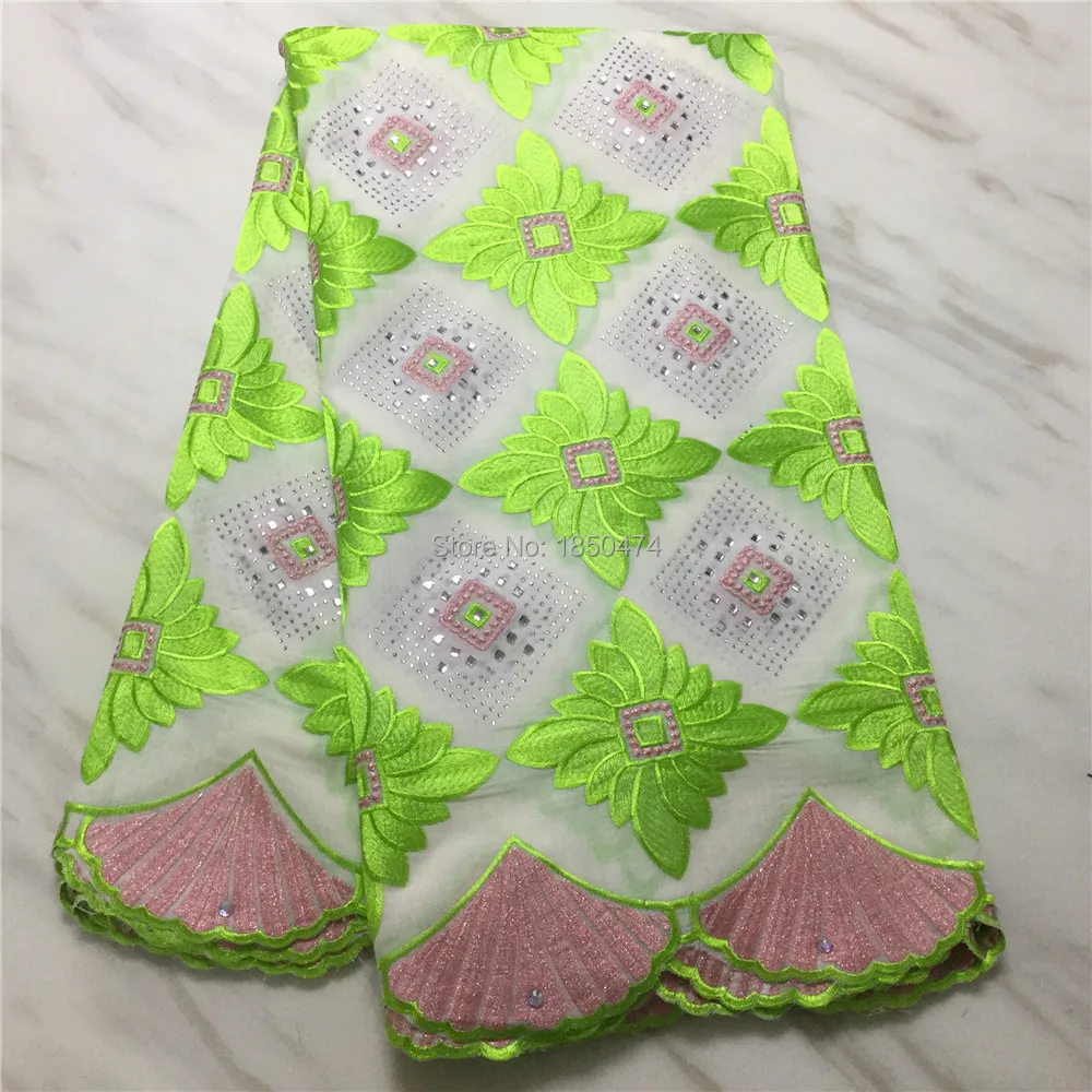White/Green African Dry Swiss Voile Cotton Lace 2019 High Quality Lace Nigerian Swiss Voile Lace In Switzerland For Party Dress
White/Green African Dry Swiss Voile Cotton Lace 2019 High Quality Lace Nigerian Swiss Voile Lace In Switzerland For Party Dress
