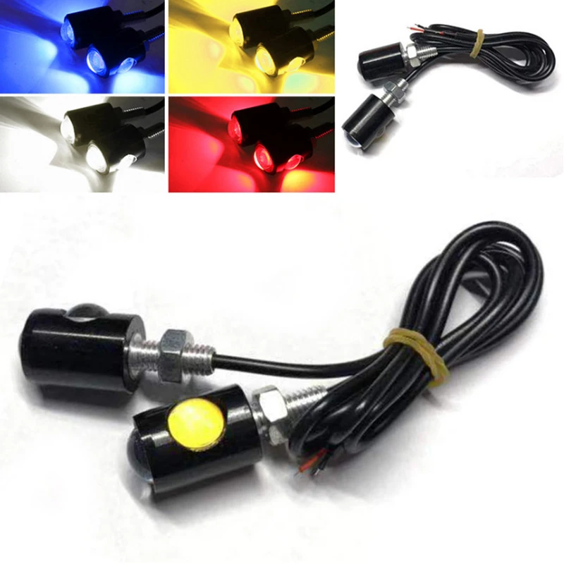 2 Pcs Super Bright LED Motorcycle Signal Lamp Car Number License Plate Bolt Screw Tail Rear Light Brake Fog Lamp Bulb
2 Pcs Super Bright LED Motorcycle Signal Lamp Car Number License Plate Bolt Screw Tail Rear Light Brake Fog Lamp Bulb