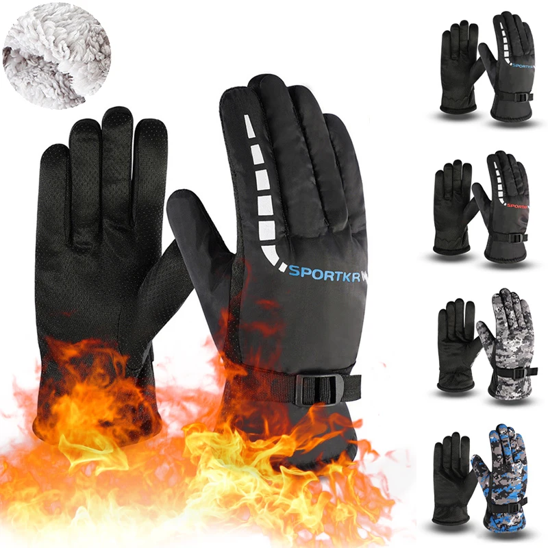 Winter Cycling Gloves Warm Full Finger Glove Ski Outdoor Sports Bicycle Bike Scooter Riding Motorcycle Guantes Ciclismo перчатки
Winter Cycling Gloves Warm Full Finger Glove Ski Outdoor Sports Bicycle Bike Scooter Riding Motorcycle Guantes Ciclismo перчатки