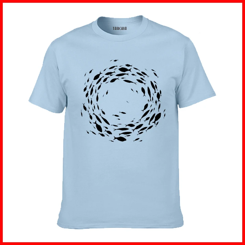 Мужская хлопковая футболка TARCHIA, с коротким рукавом, силуэт школьной рыбной группы, для мальчиков, 2021
Мужская хлопковая футболка TARCHIA, с коротким рукавом, силуэт школьной рыбной группы, для мальчиков, 2021