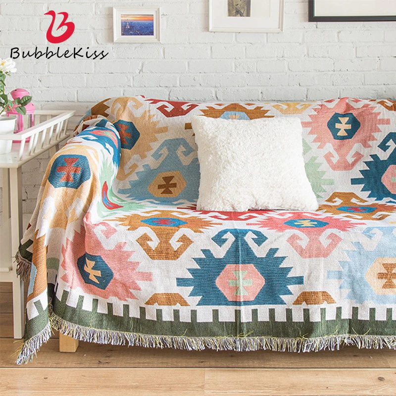 Bubble Kiss Sofa Throw Blanket Retro Knitted Thicken Soft Towel Blanket Geometric Pattern Sofa Cushion Tassel Thread Blankets
Bubble Kiss Sofa Throw Blanket Retro Knitted Thicken Soft Towel Blanket Geometric Pattern Sofa Cushion Tassel Thread Blankets