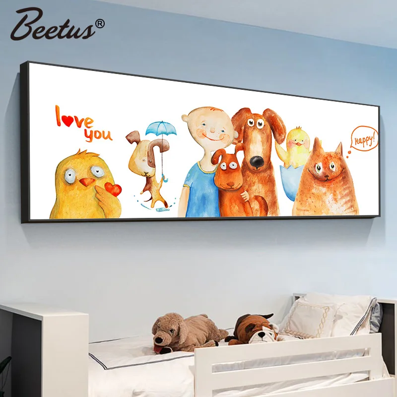 Modern Yellow Cartoon Canvas Painting Nordic Cute Animal Poster Prints Wall Picture For Baby Kid Room Home Decoration Unframed
Modern Yellow Cartoon Canvas Painting Nordic Cute Animal Poster Prints Wall Picture For Baby Kid Room Home Decoration Unframed