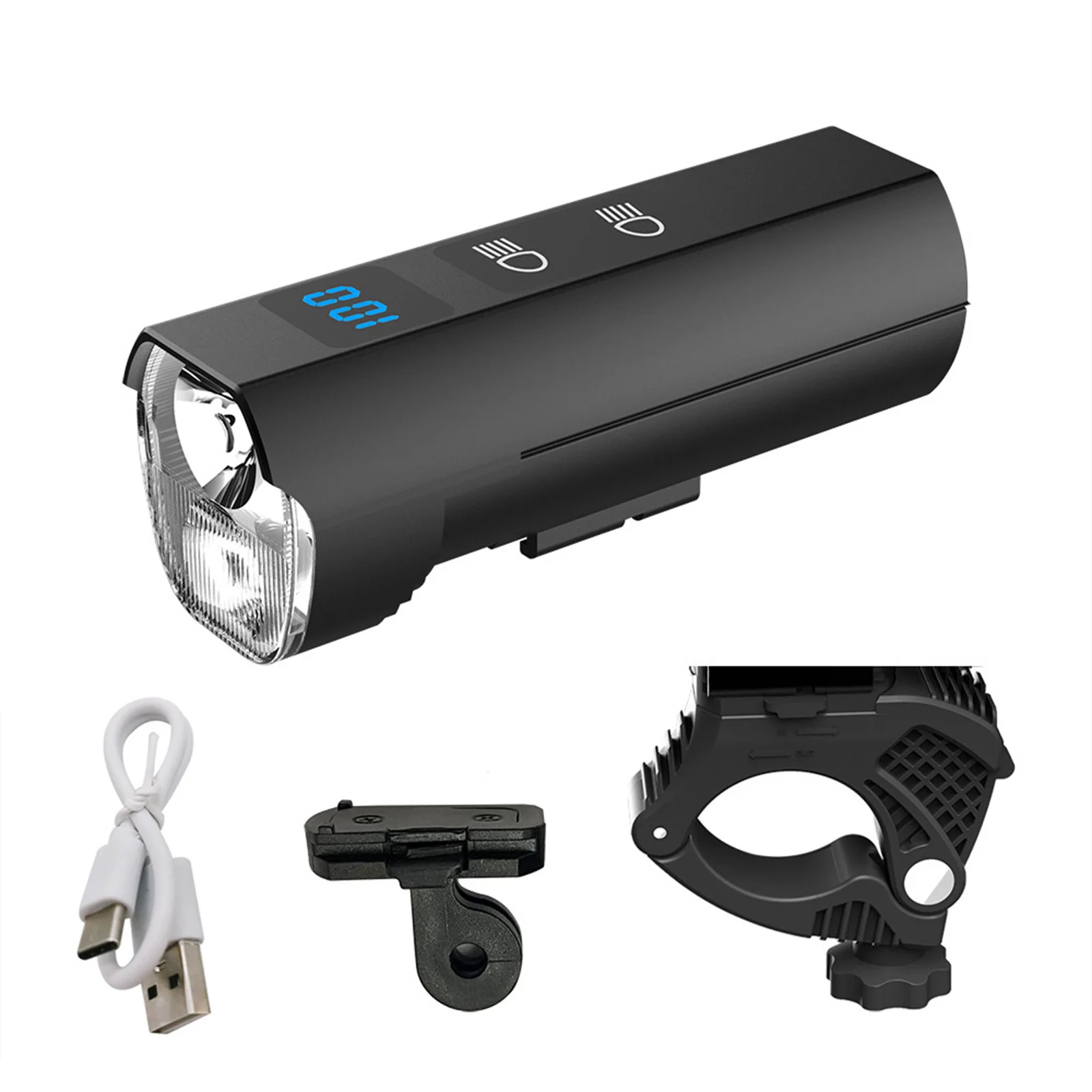 Bicycle Front Light 3 Gears Night Riding Lamp 1200 Lumens Bright Waterproof Bike Front Light Mountain Road Bike Lamp Headlight
Bicycle Front Light 3 Gears Night Riding Lamp 1200 Lumens Bright Waterproof Bike Front Light Mountain Road Bike Lamp Headlight
