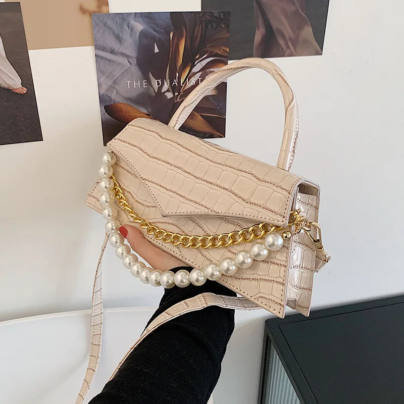 Brand Luxury Women Orange Blue Green Party Flap Bags Stone Pattern PU Leather Shoulder Crossbody Bag Lady Designer Pearl Handbag 
Brand Luxury Women Orange Blue Green Party Flap Bags Stone Pattern PU Leather Shoulder Crossbody Bag Lady Designer Pearl Handbag