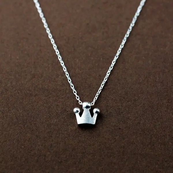 925 Sterling Silver Crown Necklaces & Pendants For Women Fashion Lady Festival Gift Sterling-silver-jewelry
925 Sterling Silver Crown Necklaces & Pendants For Women Fashion Lady Festival Gift Sterling-silver-jewelry