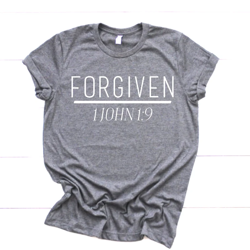 Фото Женская футболка с надписью forgied изящные рубашки принтом Christian - купить
