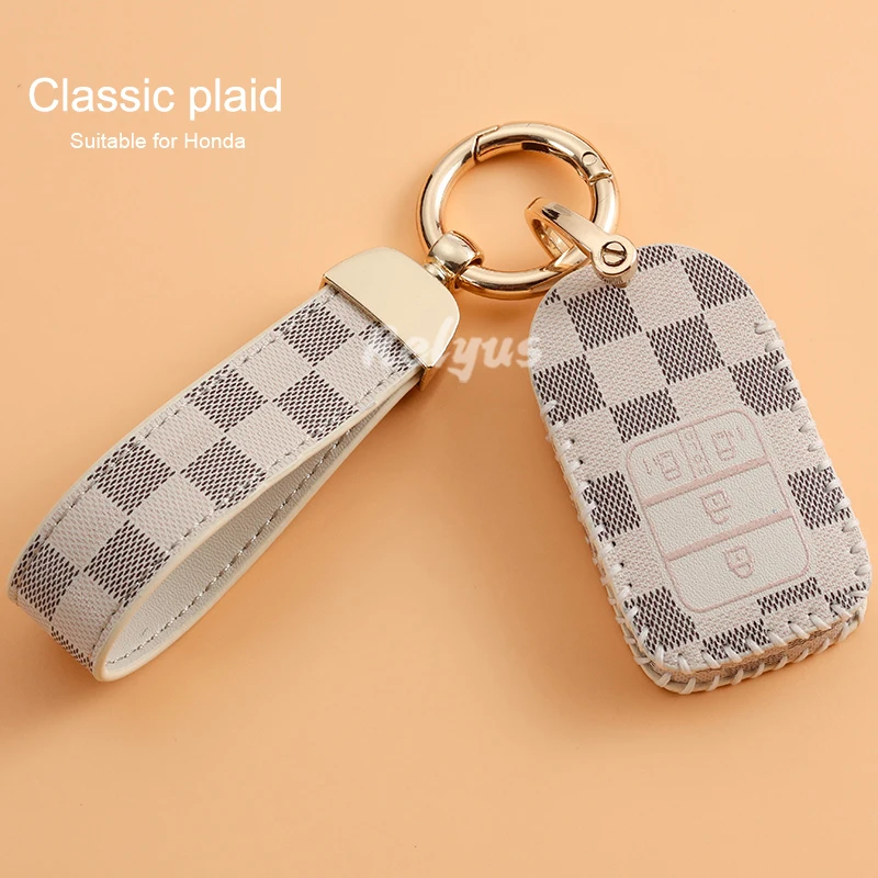 Leather Car Remote Key Cover Case For Honda Odyssey 2015 Smart Car Keychain Auto Accessories
Leather Car Remote Key Cover Case For Honda Odyssey 2015 Smart Car Keychain Auto Accessories