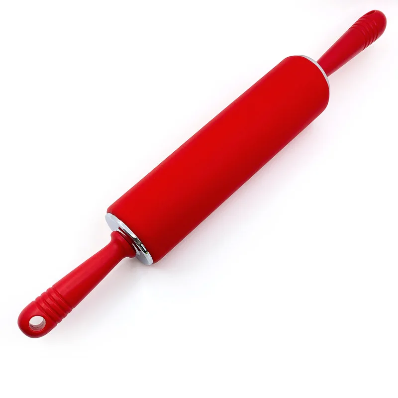 Pizza Dough Rolling Pin Baking Cake Tools Bakery Accessories Silicone Non Stick Rolling Pin Reposteria Home Bakeware DB60GM 
Pizza Dough Rolling Pin Baking Cake Tools Bakery Accessories Silicone Non Stick Rolling Pin Reposteria Home Bakeware DB60GM