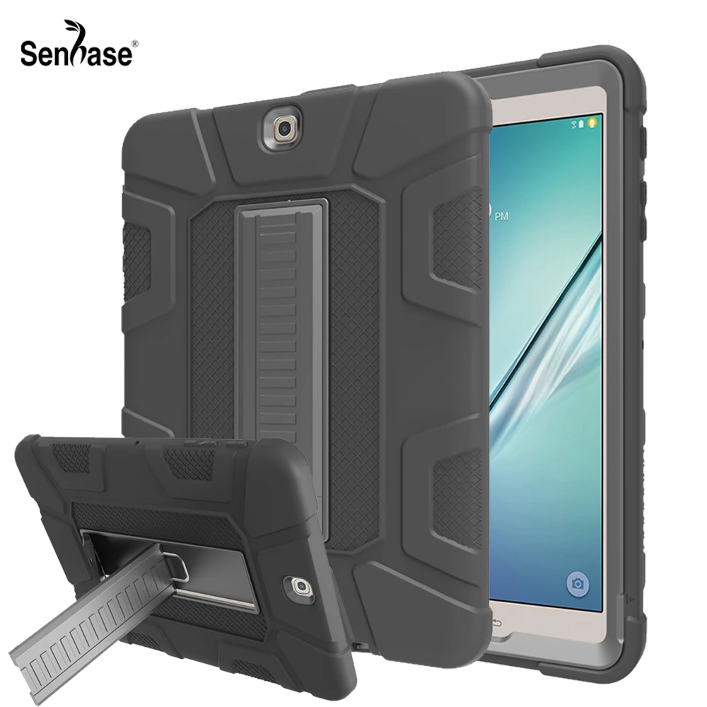 Чехол для Samsung Galaxy Tab S2 9 7 дюйма T810 T813 T815 T819 защитный силиконовый гибридный