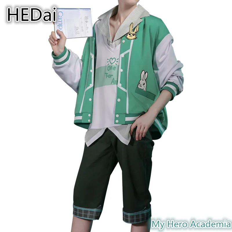 Hot Anime My Hero Academia Midoriya Izuku deku Cosplay Costume Daily Suits Baseball Uniform Coat+Shirt+Shorts+Hat+Glasses+Socks
Hot Anime My Hero Academia Midoriya Izuku deku Cosplay Costume Daily Suits Baseball Uniform Coat+Shirt+Shorts+Hat+Glasses+Socks
