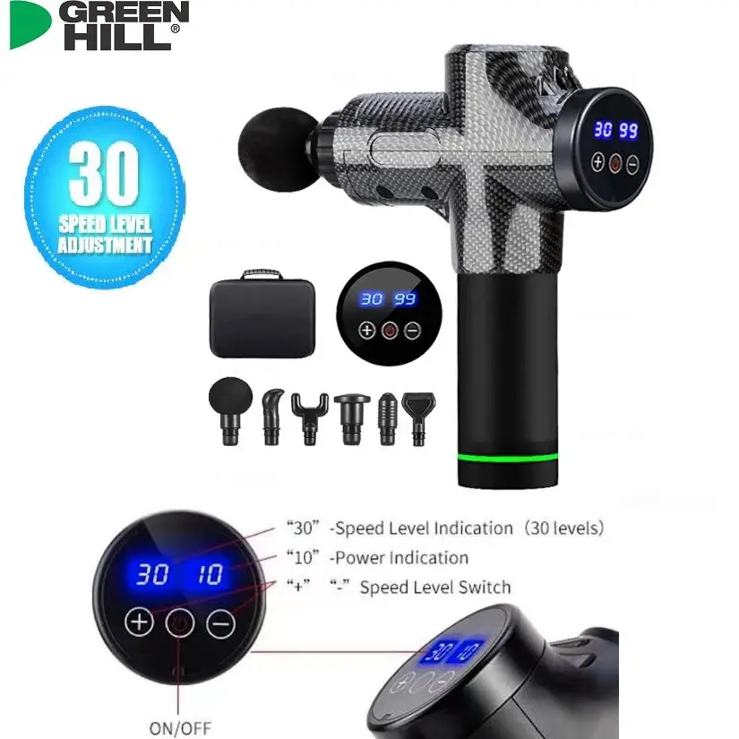 FREE SHIPPING 30 Speeds Deep Tissue Muscle Massage Gun Body Shoulder Back Neck Massager Exercising Athletes Relaxation Slimming
FREE SHIPPING 30 Speeds Deep Tissue Muscle Massage Gun Body Shoulder Back Neck Massager Exercising Athletes Relaxation Slimming