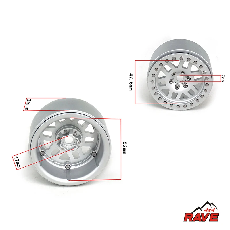 LESU Metal 2.2In Wheel Hub 8.8Mm Connection for 1/10 RC Crawler Car Rave 4X4 Scx10 Jeepaa Model Blocks Boys Toys Th17945-Smt3 
LESU Metal 2.2In Wheel Hub 8.8Mm Connection for 1/10 RC Crawler Car Rave 4X4 Scx10 Jeepaa Model Blocks Boys Toys Th17945-Smt3