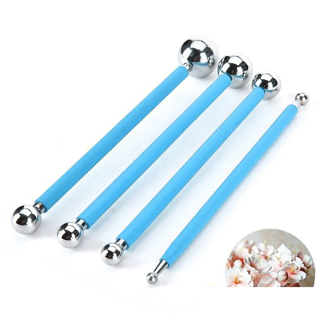 4 Pcs 12.2-13.2cm/4.8-5.2" Stainless Molding Ball Sticks Dessert Fondant Cake Decoration Supplies 2021 New
4 Pcs 12.2-13.2cm/4.8-5.2" Stainless Molding Ball Sticks Dessert Fondant Cake Decoration Supplies 2021 New