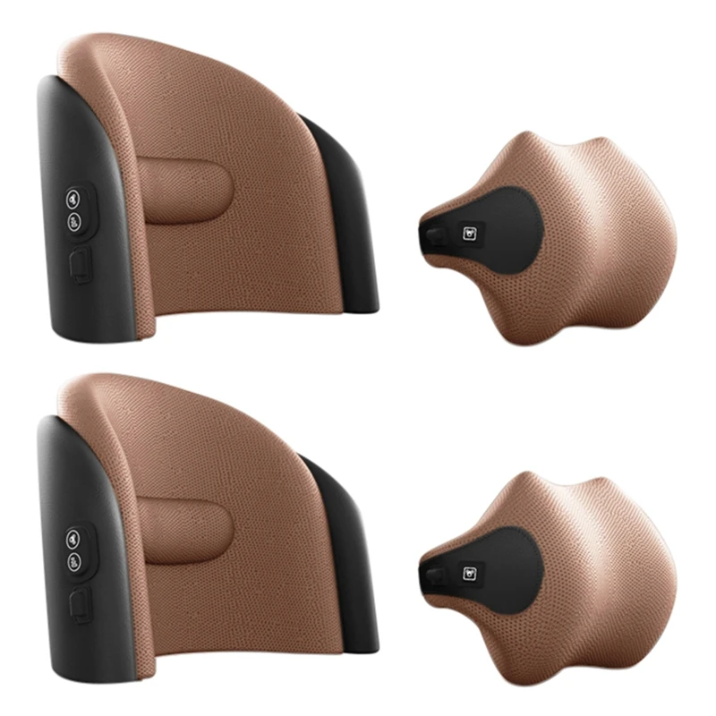 Car Electric Massager Pillow Seats Back Support Headrest Simulation Human Massage for Travel Home Office
Car Electric Massager Pillow Seats Back Support Headrest Simulation Human Massage for Travel Home Office