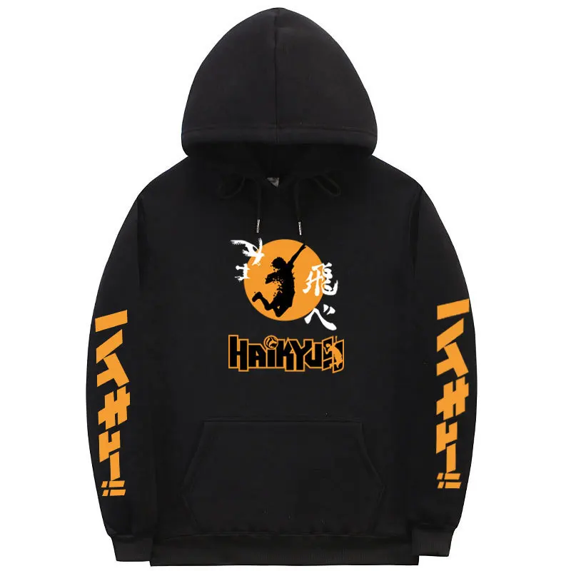 2021 Japan Anime Haikyuu Cosplay Hoodie Men Women Loose Harajuku Sweatshirt Karasuno High School Pullover Hooded Sportswear
2021 Japan Anime Haikyuu Cosplay Hoodie Men Women Loose Harajuku Sweatshirt Karasuno High School Pullover Hooded Sportswear