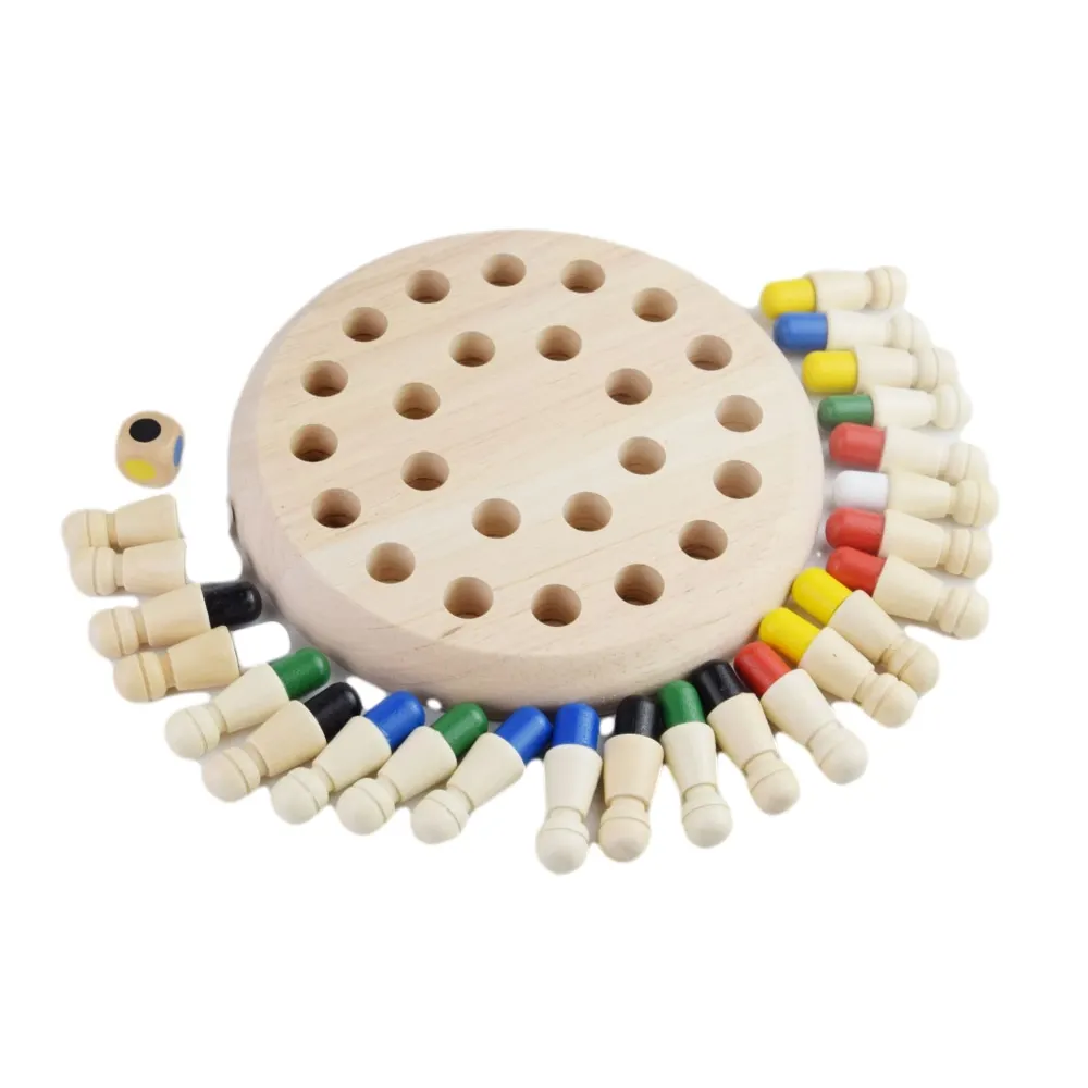 Montessori Wooden Memory Matches Stick Chess Children's Educational Toys Children's Learning Color Sensory Ability Games Party
Montessori Wooden Memory Matches Stick Chess Children's Educational Toys Children's Learning Color Sensory Ability Games Party