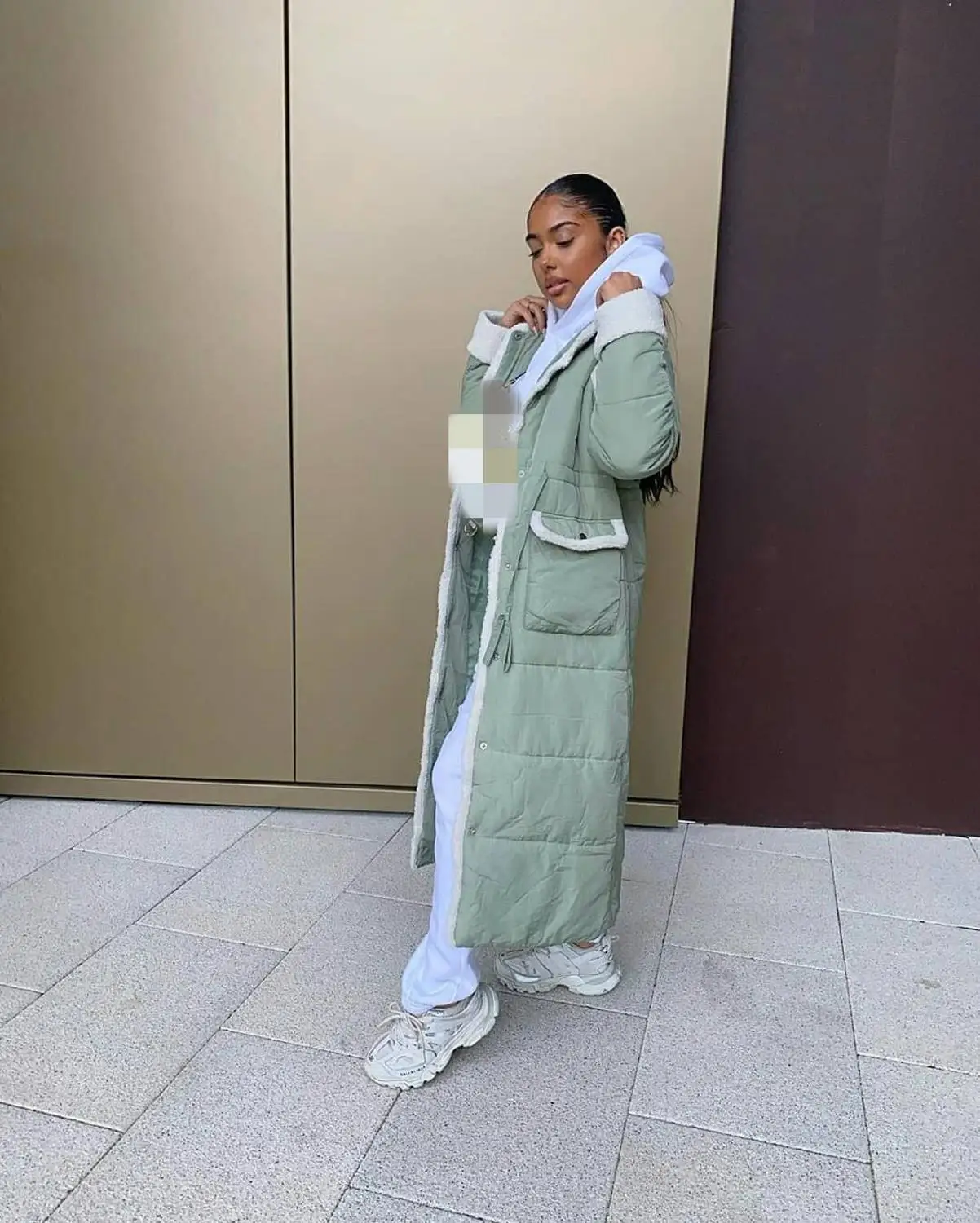 Winter Newest Women Bread Coat Fashion Street Photos Lapel Collar Long Sleeve With Pockets Long Loose Casual Coats For Party
Winter Newest Women Bread Coat Fashion Street Photos Lapel Collar Long Sleeve With Pockets Long Loose Casual Coats For Party