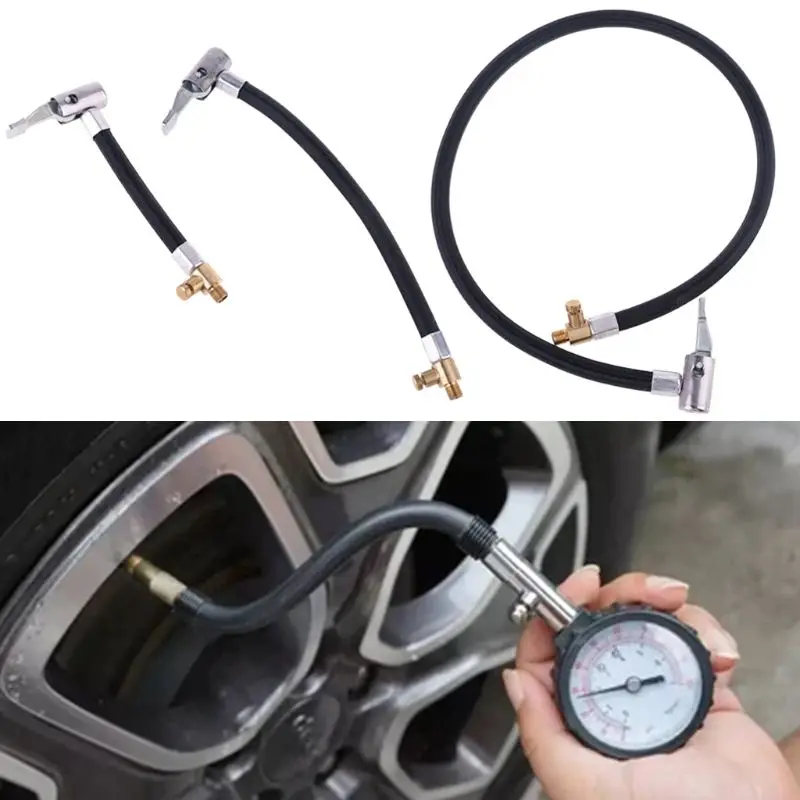 Car Air Hose Tire Inflator Hose Inflator Locking Tube Suitable for Standard Fine Thread 0.305" x32TPI Air Compressor Pump
Car Air Hose Tire Inflator Hose Inflator Locking Tube Suitable for Standard Fine Thread 0.305" x32TPI Air Compressor Pump