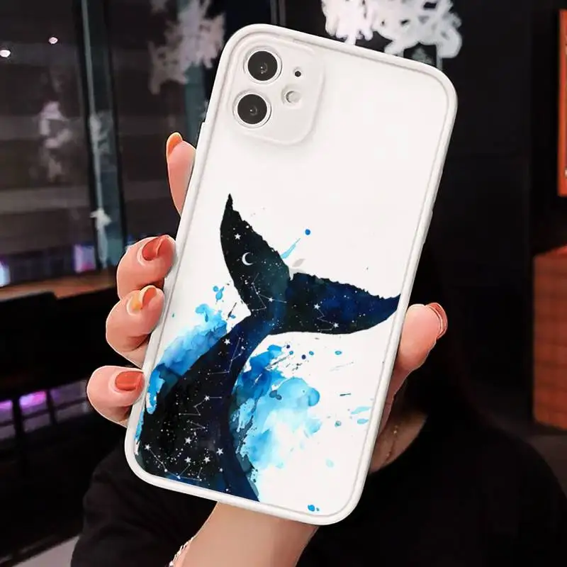 Cute blue whale killer whale cartoon Phone Cases Matte Transparent for iPhone 7 8 11 12 s mini pro X XS XR MAX Plus cover funda
Cute blue whale killer whale cartoon Phone Cases Matte Transparent for iPhone 7 8 11 12 s mini pro X XS XR MAX Plus cover funda