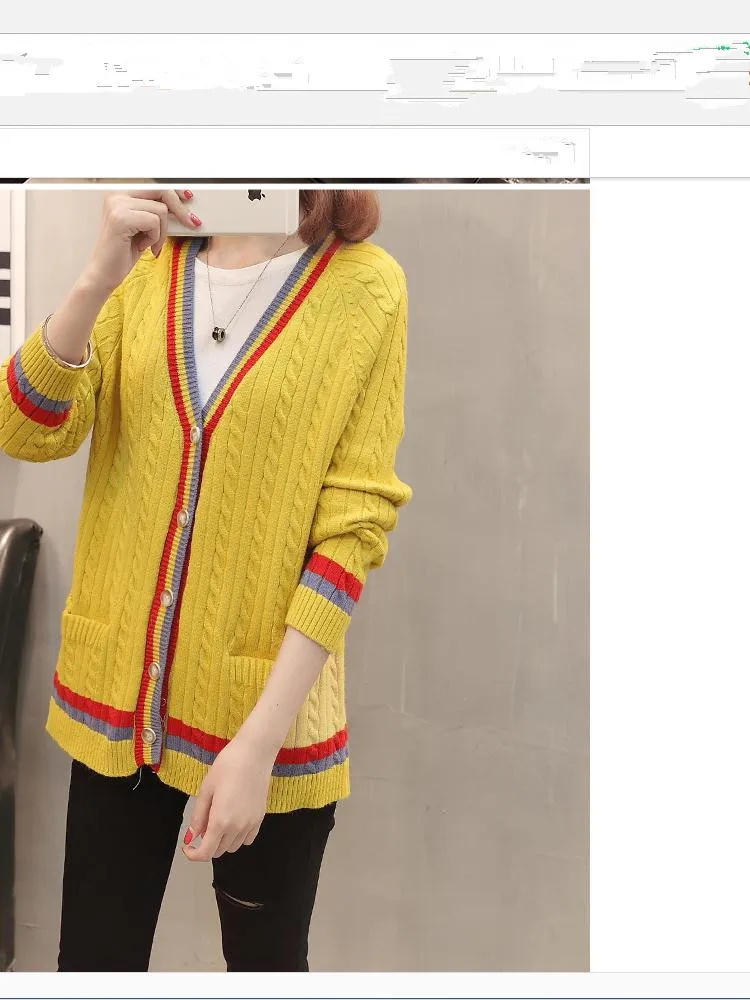 2021 spring and autumn winter with New style fashion Long sleeve Women's Sweater coat
2021 spring and autumn winter with New style fashion Long sleeve Women's Sweater coat