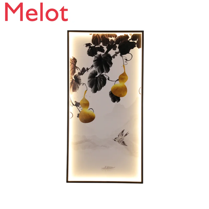 Hulu New Chinese Wall Lamp Living Room Zen Bedroom Bedside Lamp Stair Sofa TV Background Wall Mural Lighting Quality Durable
Hulu New Chinese Wall Lamp Living Room Zen Bedroom Bedside Lamp Stair Sofa TV Background Wall Mural Lighting Quality Durable