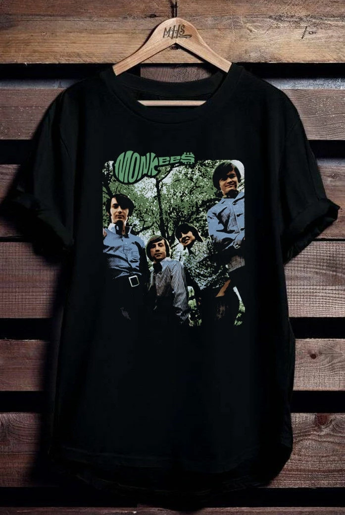 The Monkees Band logo T-shirt tee all size 
The Monkees Band logo T-shirt tee all size