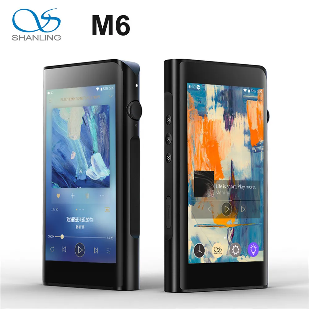 Shanling M6 (21) MQA Dual ES9038Q2M Android 7 1 OS сбалансированный портативный музыкальный плеер MP3