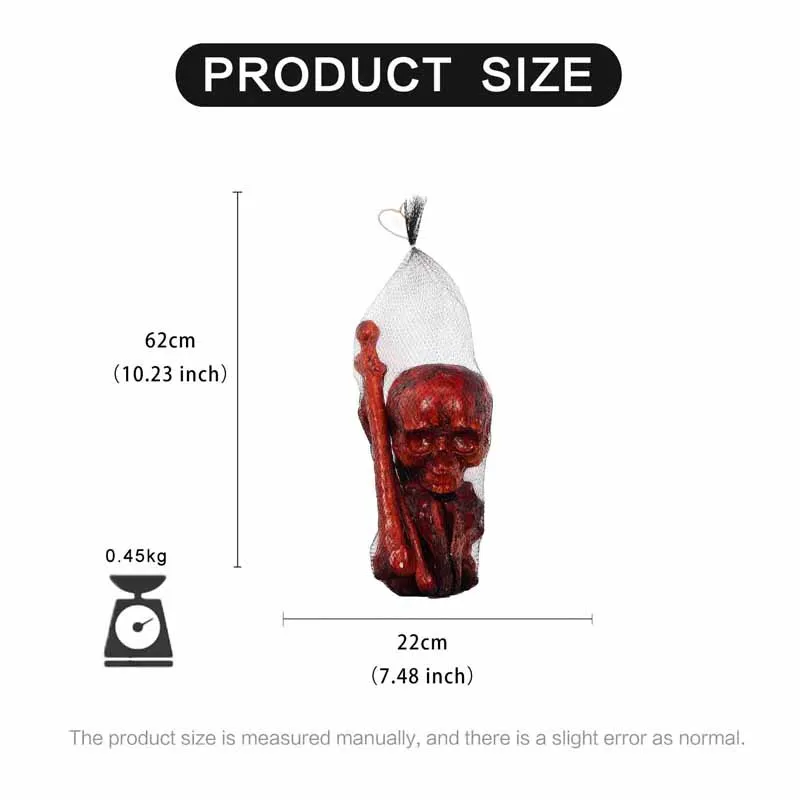 Waylike Halloween Props Plastic Blood Red Skull Pendant Props Bar Pendant Horror Props
Waylike Halloween Props Plastic Blood Red Skull Pendant Props Bar Pendant Horror Props