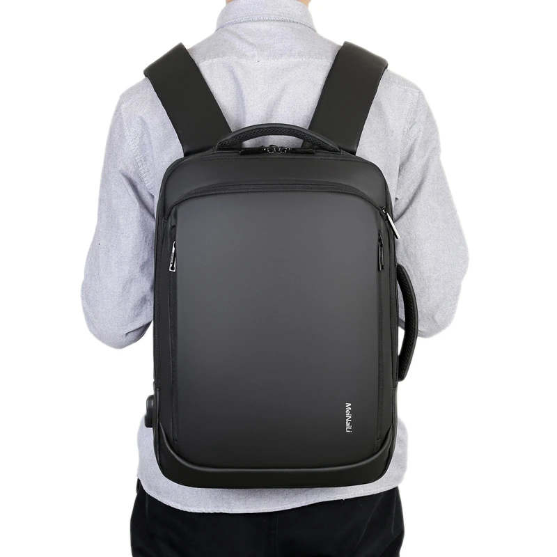 Men's Business Laptop Backpack Waterproof Multifunctional Computer Backpack With USB Interface
Men's Business Laptop Backpack Waterproof Multifunctional Computer Backpack With USB Interface