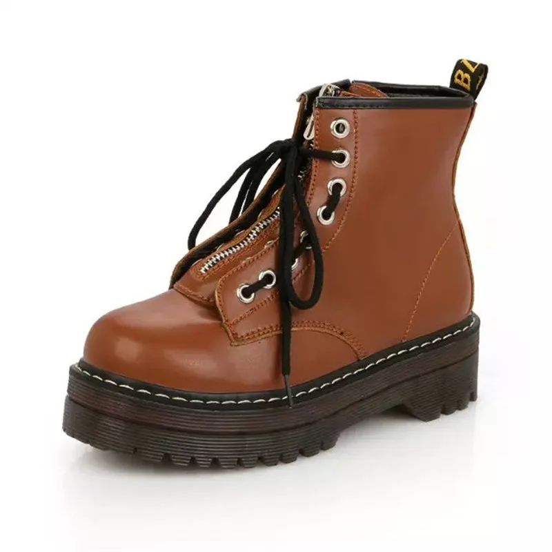 2019 Autumn and Winter New Thick with Non-slip Women's Single Boots Round Head Front with Women's Boots Martin Boots
2019 Autumn and Winter New Thick with Non-slip Women's Single Boots Round Head Front with Women's Boots Martin Boots