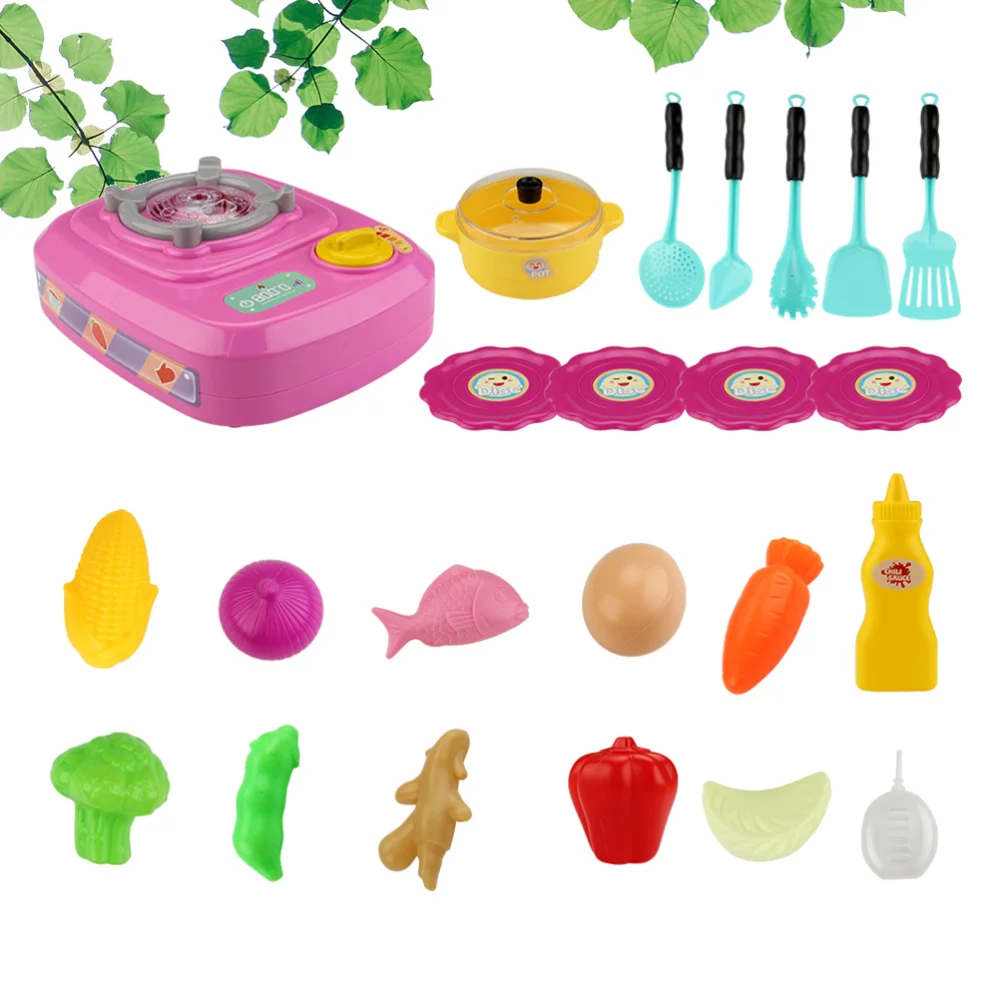 23pcs Electric Simulation Multi-functional Gas Stove Light Ringing Fog Toys Children Kids Pretend Play Kitchen Toys Gifts QC-2B
23pcs Electric Simulation Multi-functional Gas Stove Light Ringing Fog Toys Children Kids Pretend Play Kitchen Toys Gifts QC-2B